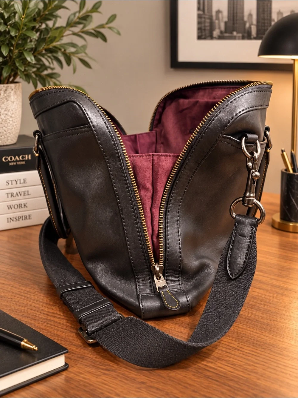 Coach metropolitan briefcase